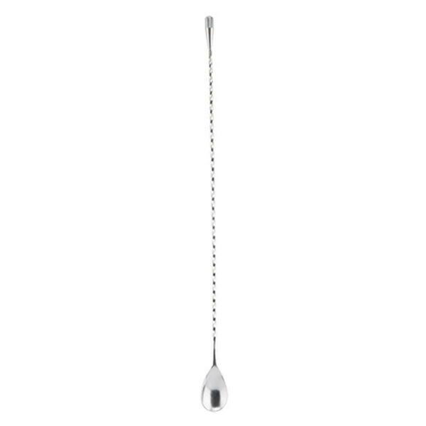 Viski Professional Stainless Steel Weighted Barspoon, Metallic 4364